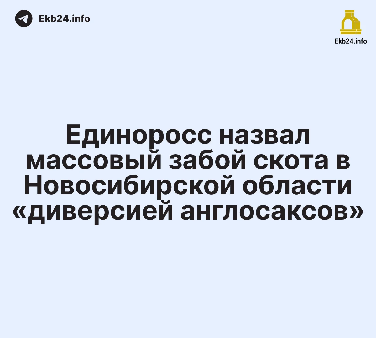 Коров забивают из‑за&nbsp;«англосаксов» 